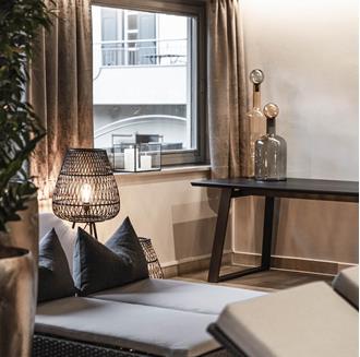 Ruheraum im Hotel Stafler