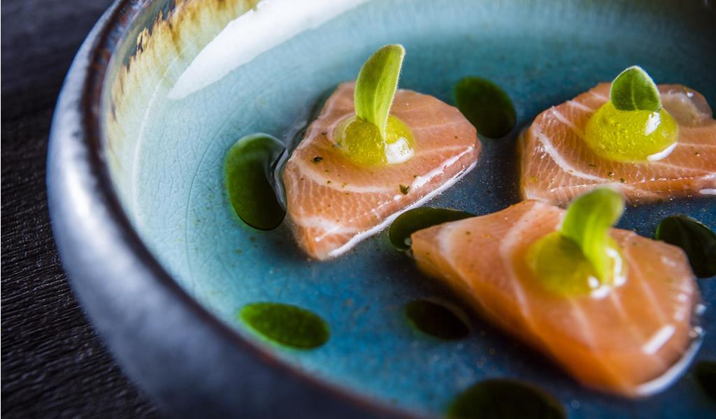 A carefully crafted dish