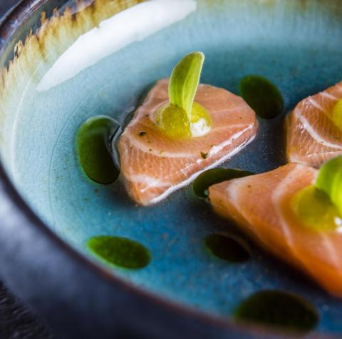 Un piatto curato nei minimi dettagli