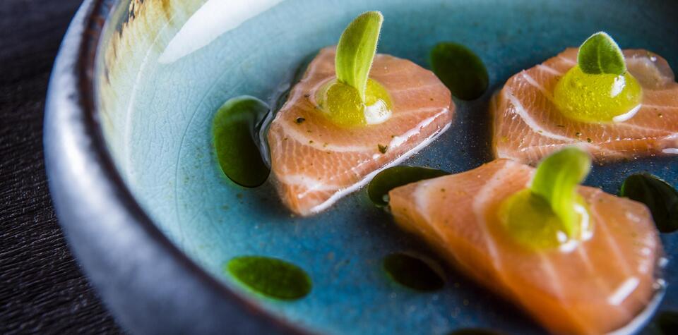 A carefully crafted dish