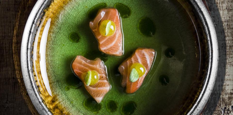 Ein meisterhaft präsentiertes Gericht