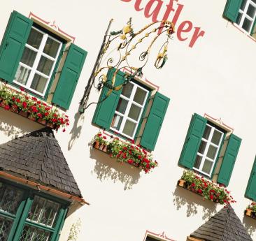Außenansicht Hotel Stafler