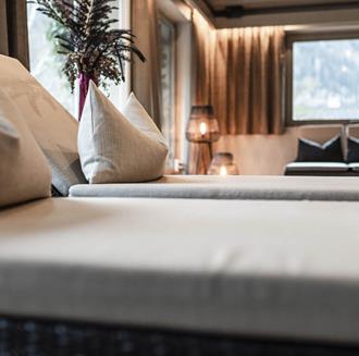 Ruheraum im Hotel Stafler