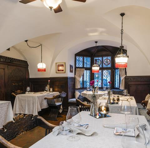 Stube dell’Unicorno all’Hotel Stafler