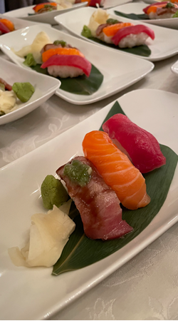 Ein japanisches Fischgericht