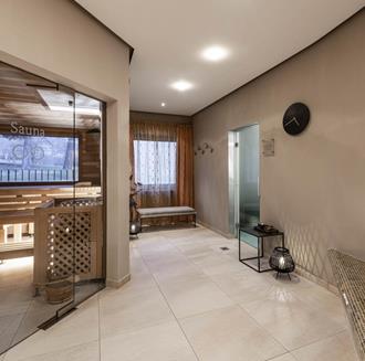 Wellness area at Hotel Stafler