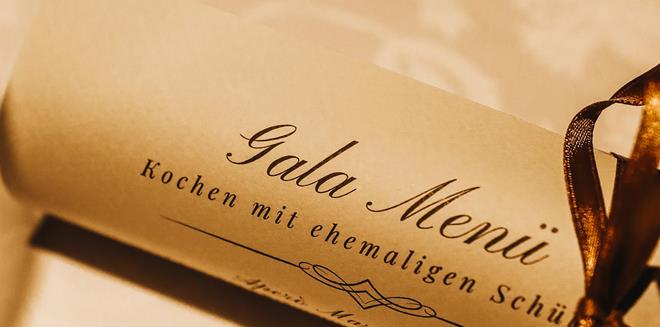 Gala Menü Karte