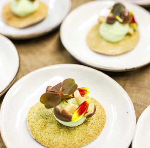 Una creazione culinaria