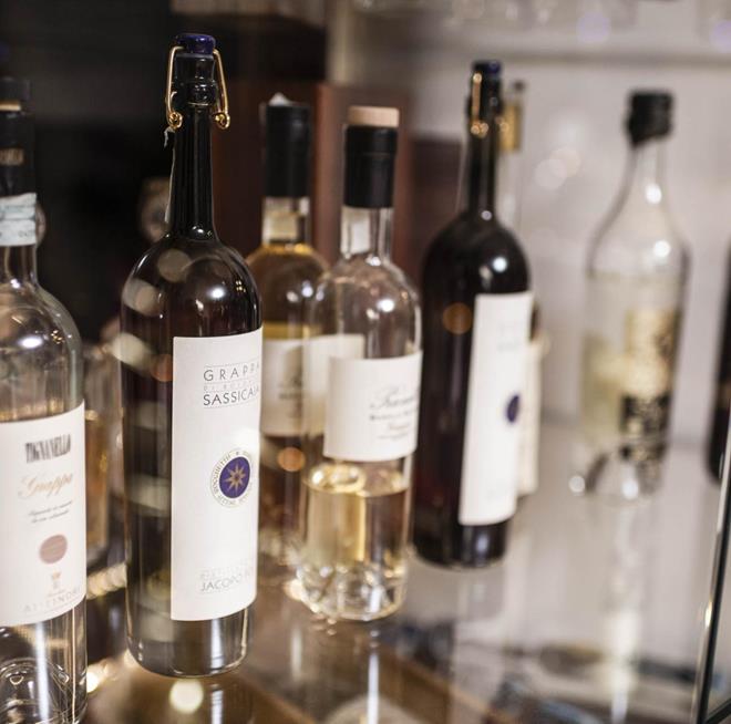 Various liqueurs
