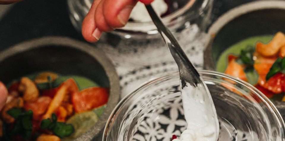 eine Komposition des Küchenchefs