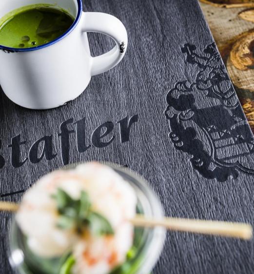 Ein liebevoll präsentiertes Gericht