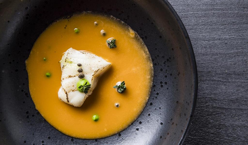 Ein meisterhaft präsentiertes Gericht