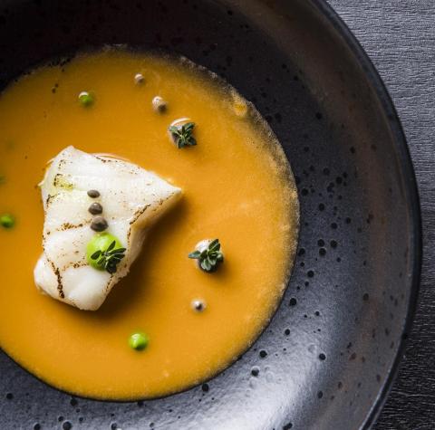 Ein meisterhaft präsentiertes Gericht