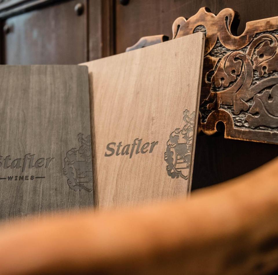 Wine list of Hotel Stafler