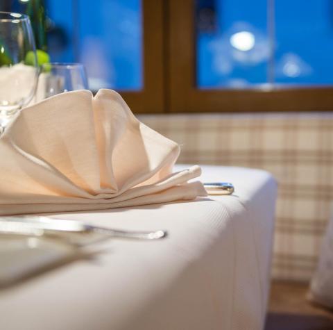 A set table