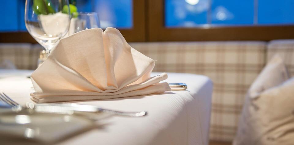 Ein gedeckter Tisch