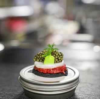 una composizione di sapori