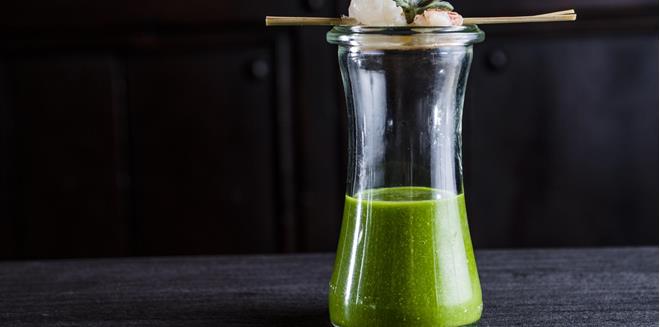 A carefully crafted dish