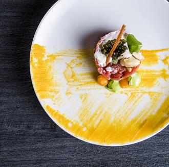 A carefully crafted dish