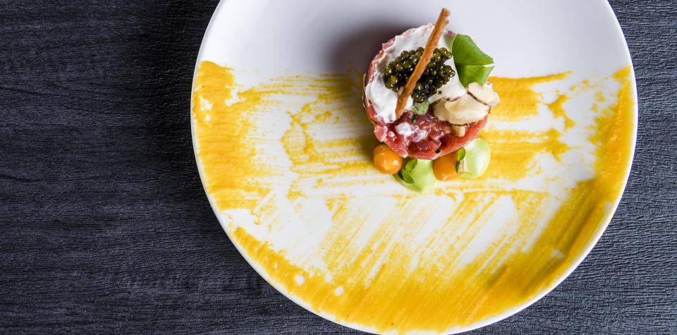 A carefully crafted dish