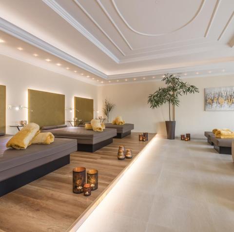 Ruheraum im Hotel Stafler