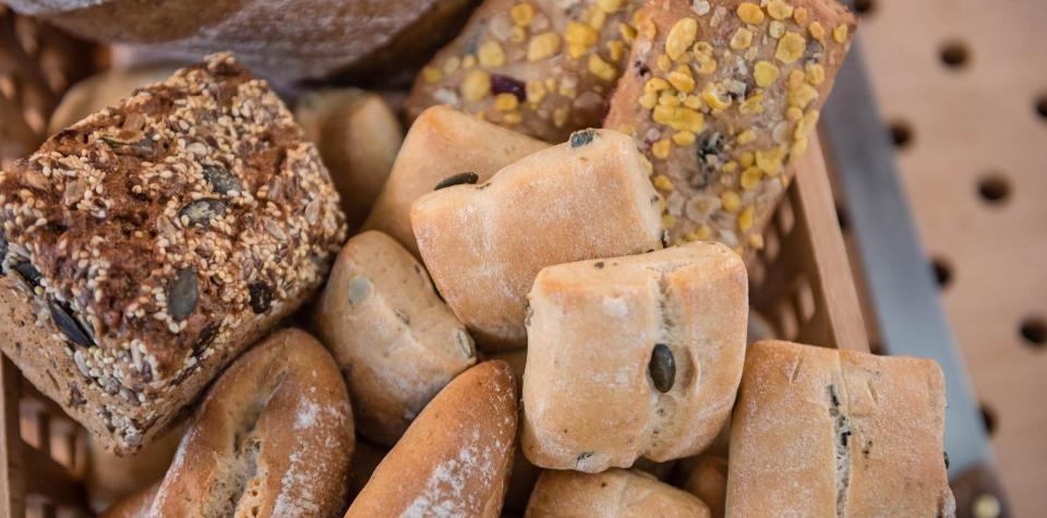 Various kinds of bread