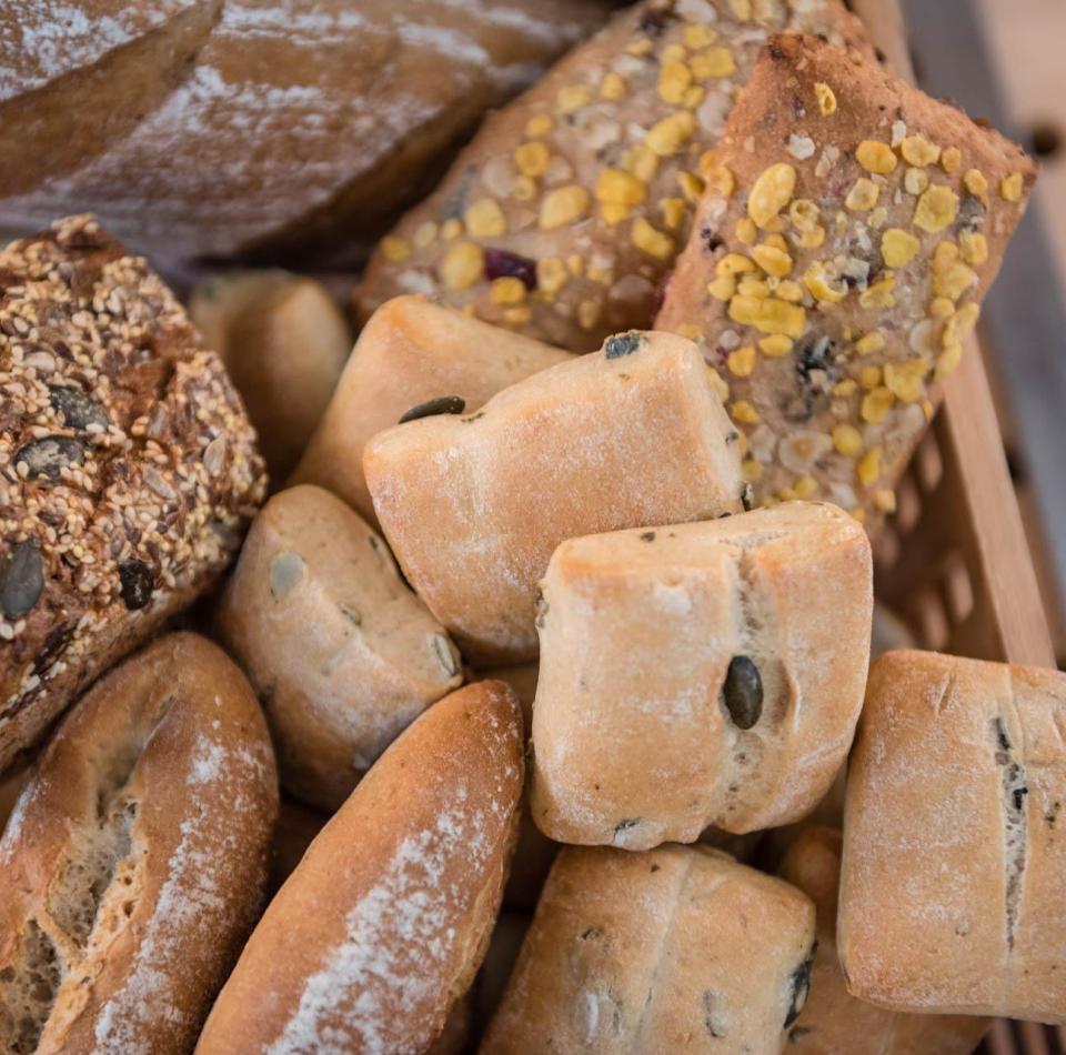 Various kinds of bread