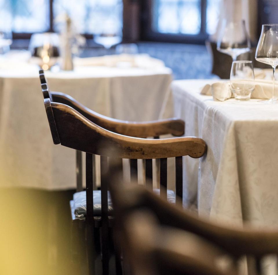 Detailaufnahme der Einhornstube im Hotel Stafler