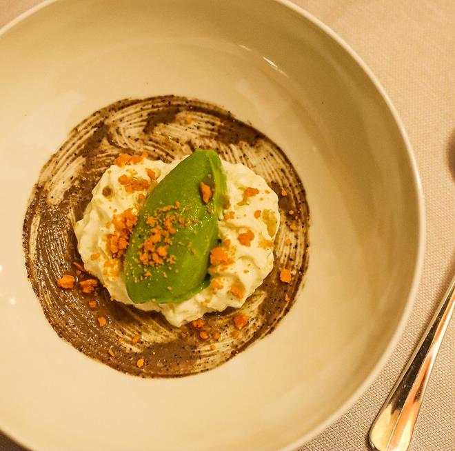 una creazione gourmet