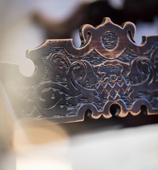 Detail photo of the Unicorn Stube