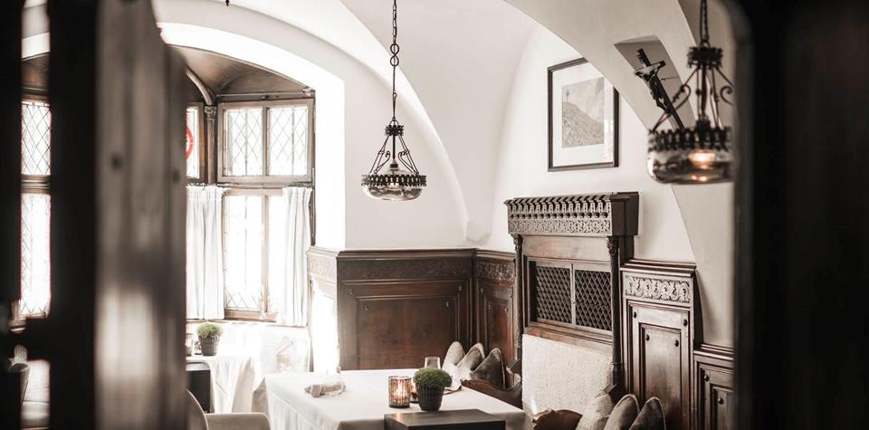 Die Stube im Hotel Stafler