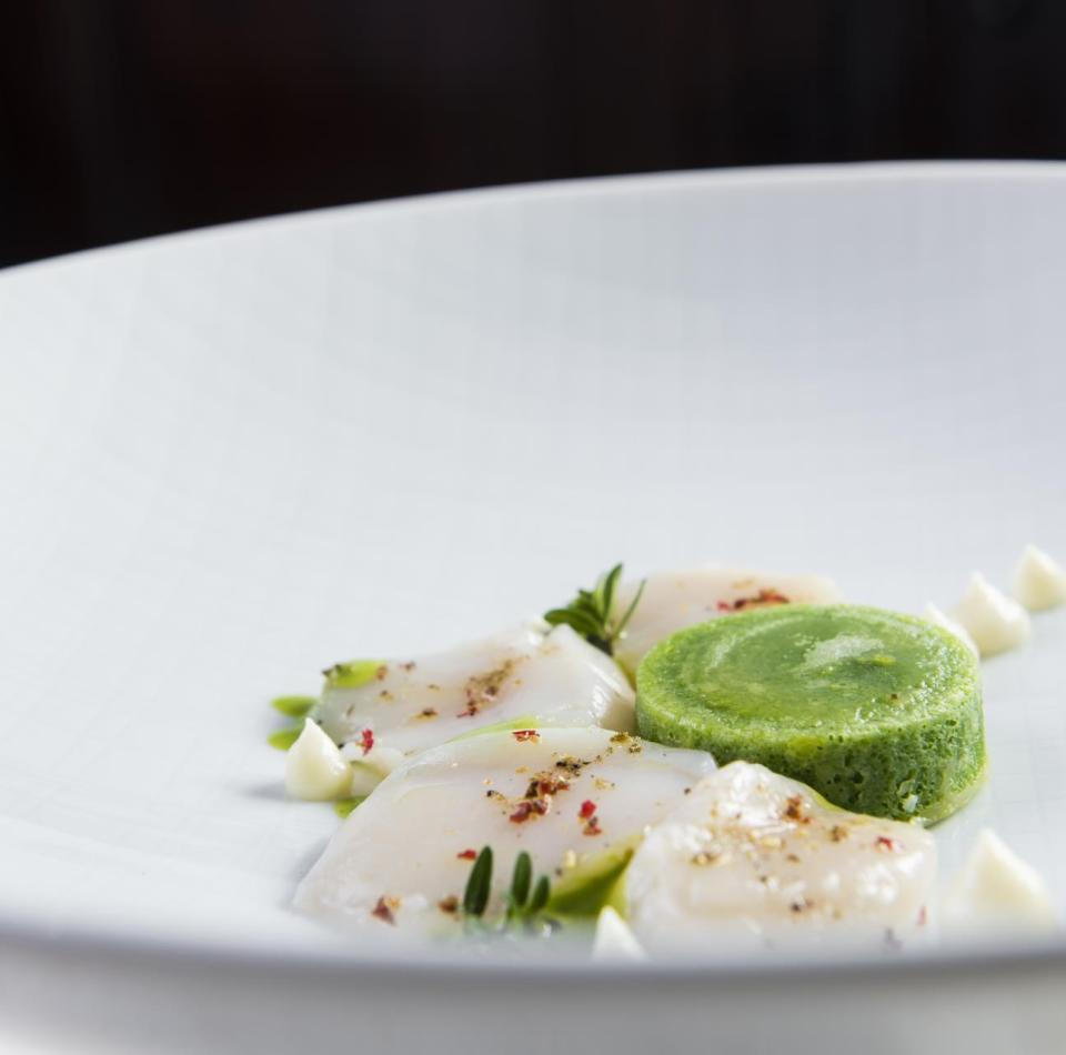 An artfully presented dish