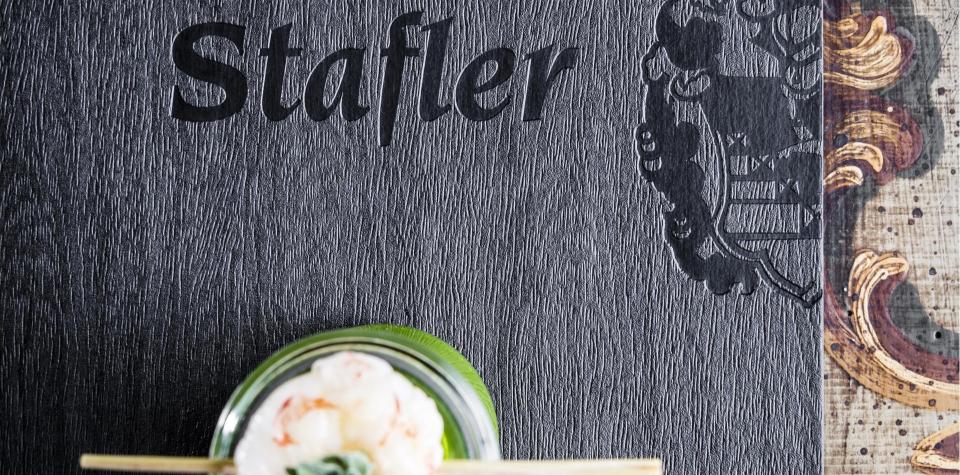 An artfully presented dish