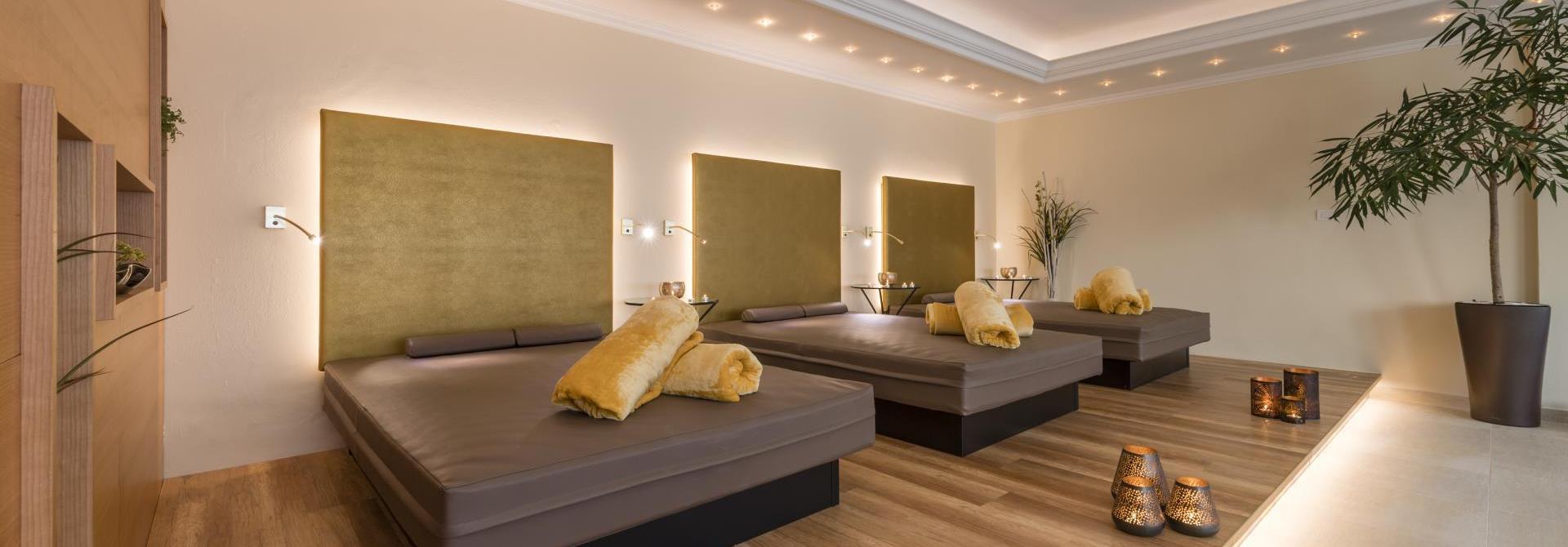 Sala relax dell’Hotel Stafler