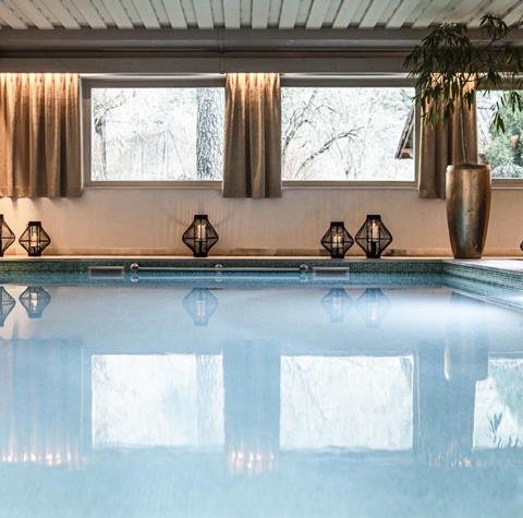 Swimming pool at Hotel Stafler