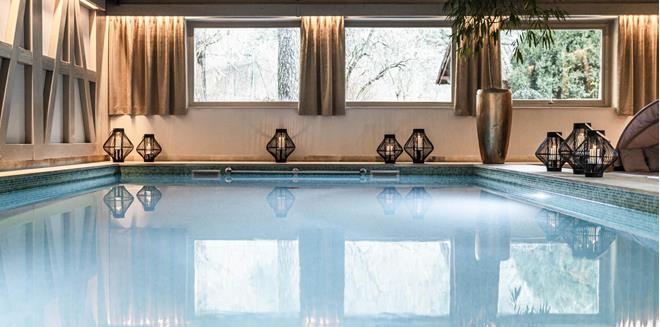 Swimming pool at Hotel Stafler