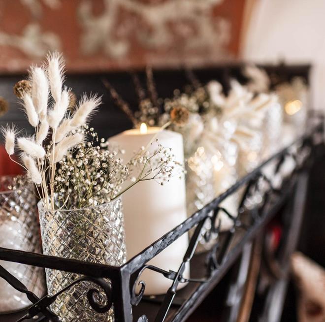 Decorations at Hotel Stafler