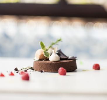 Ein Dessert