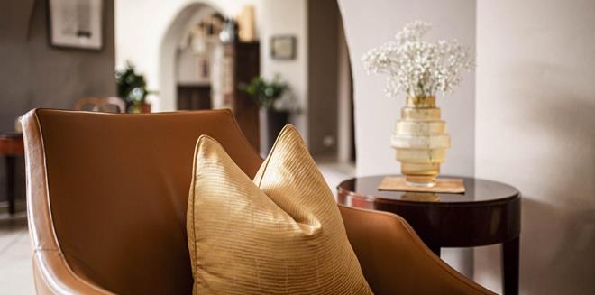 Una poltrona presso l'Hotel Stafler