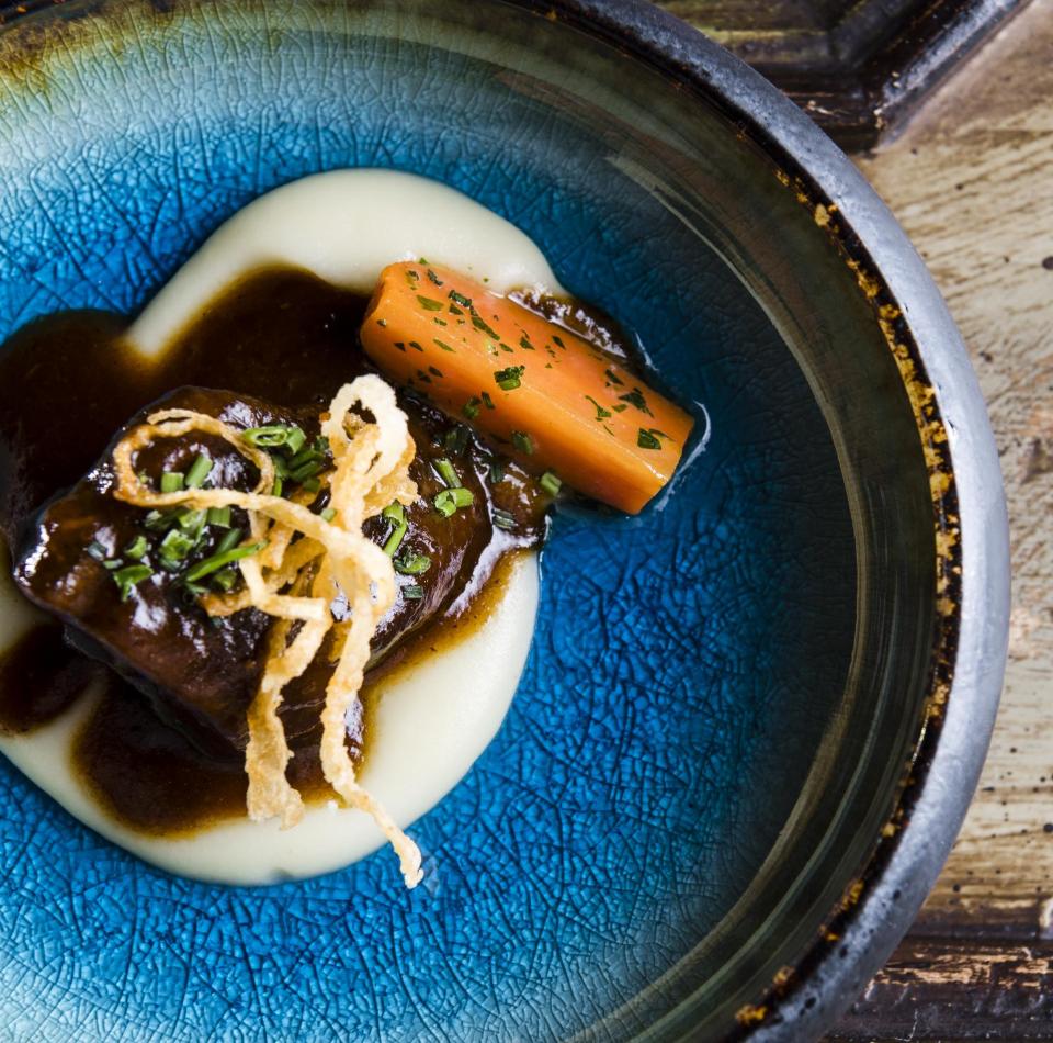 A carefully crafted dish