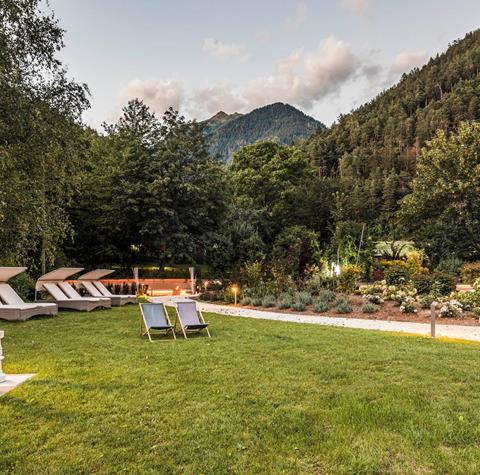 Il giardino dell’Hotel Stafler