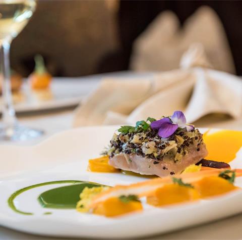 A carefully crafted dish