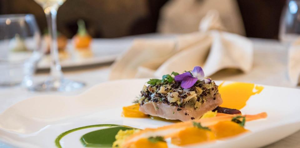 A carefully crafted dish