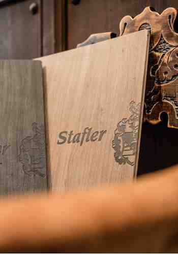 Wine list of Hotel Stafler